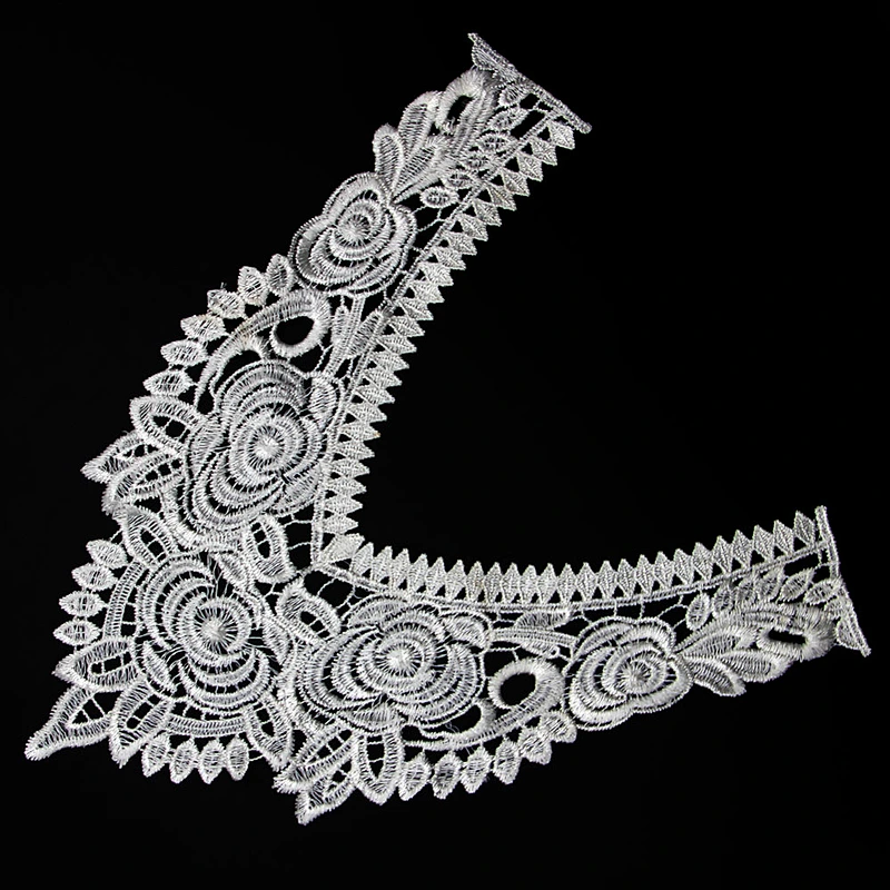 14.5cm Artistic Flower Pattern Polyester Collar Lace