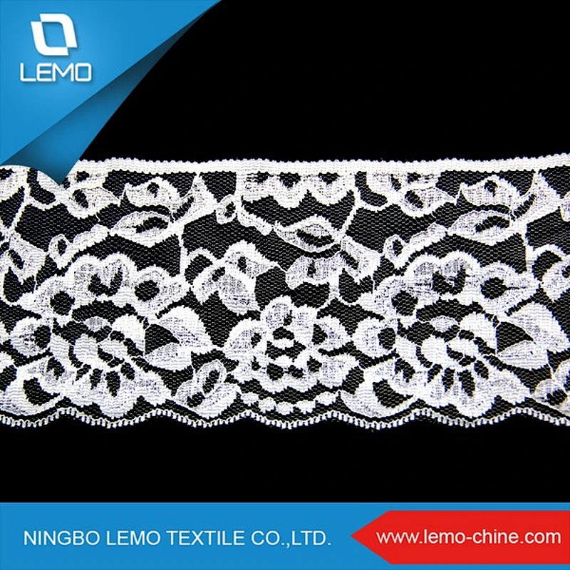 lemo Garment Accessories Sequence Dubai Saree elastic Lace