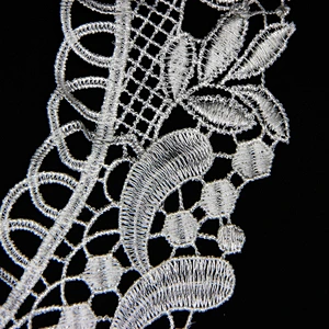 16cm Female Lovely Flower Pattern Polyester Collar Lace