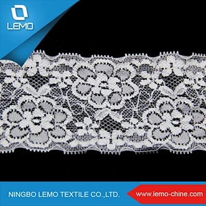 Lace Product Type and Elastic Feature 3d lace fabric