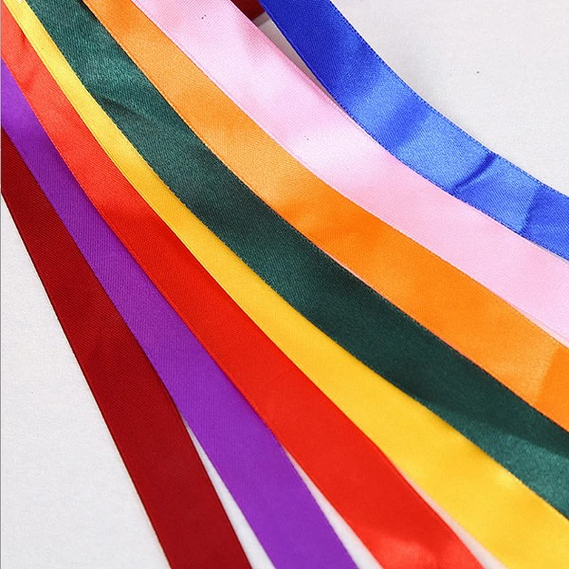Good Quality Rainbow Satin Ribbon for Wholesales