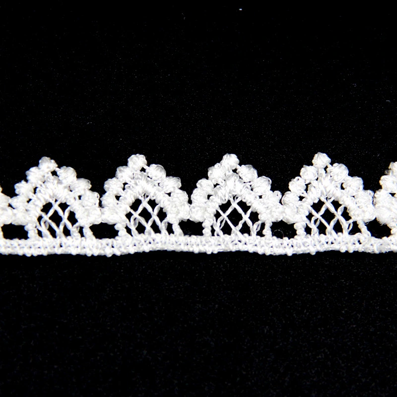 2.7cm  Width Pastoral Ampelopsis Pattern Inelastic Chemical Embroidery Lace Trim