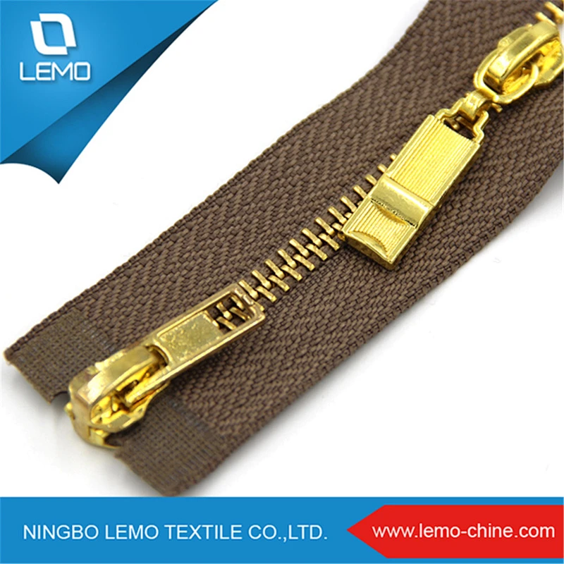 5# Wholesale Black Nickel Brass Jeans Metal Zipper
