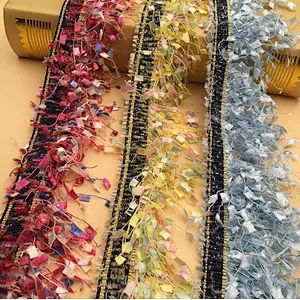 New fashion fancy lady ribbon tape different colors lace trim fancy tapes ribbon