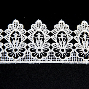 15 yard  6cm Fancy Embroidery Polyester Chemical Lace Trim