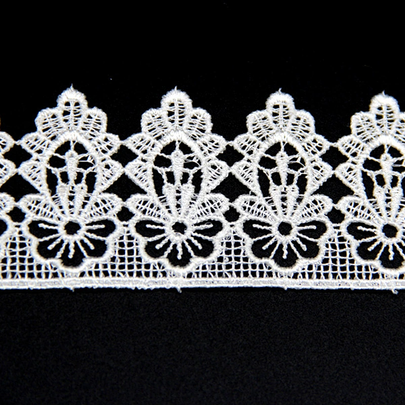 15 yard  6cm Fancy Embroidery Polyester Chemical Lace Trim