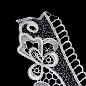 20cm Assorted Leaf Patterns decoration Milk Yarn Collar Lace