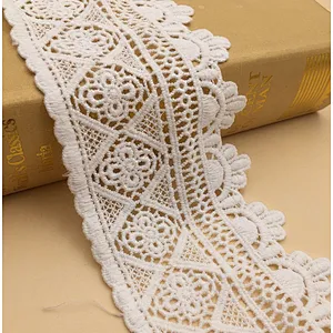 high quality chinese factory wholesale french chemical cotton lace for garment accessories dress