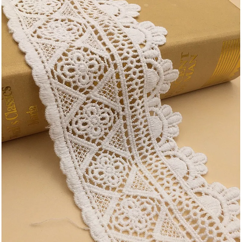 high quality chinese factory wholesale french chemical cotton lace for garment accessories dress