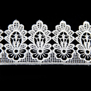 7CM Chemical Embroidery Guipure Chemical Lace Trim for Clothing