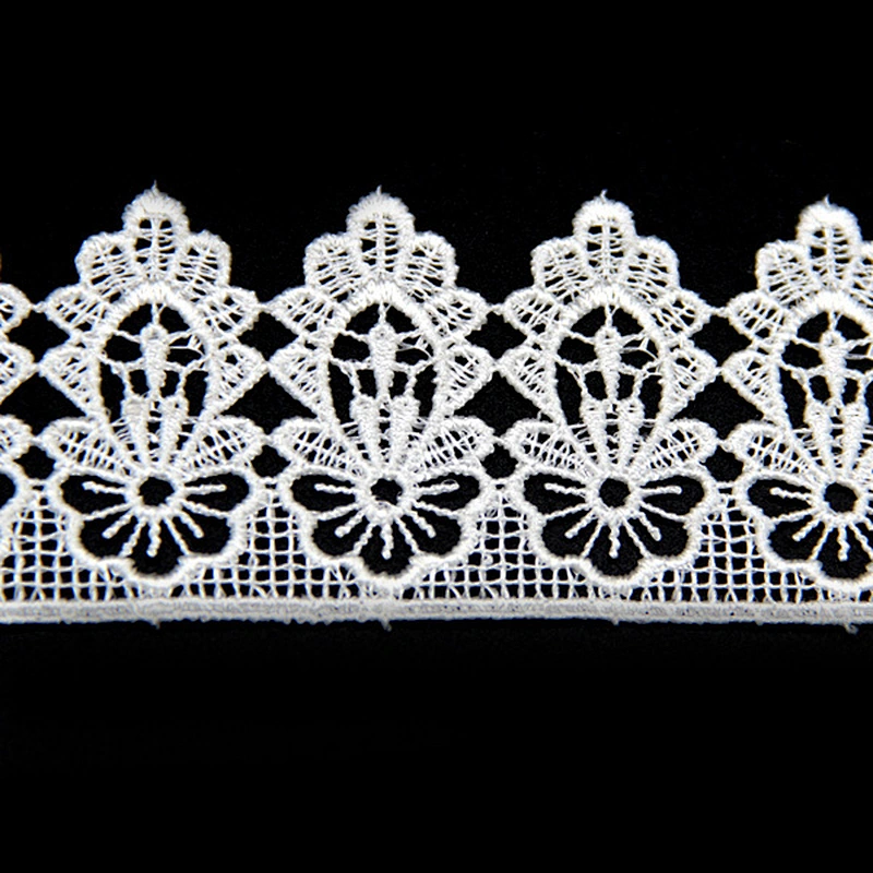 7CM Chemical Embroidery Guipure Chemical Lace Trim for Clothing