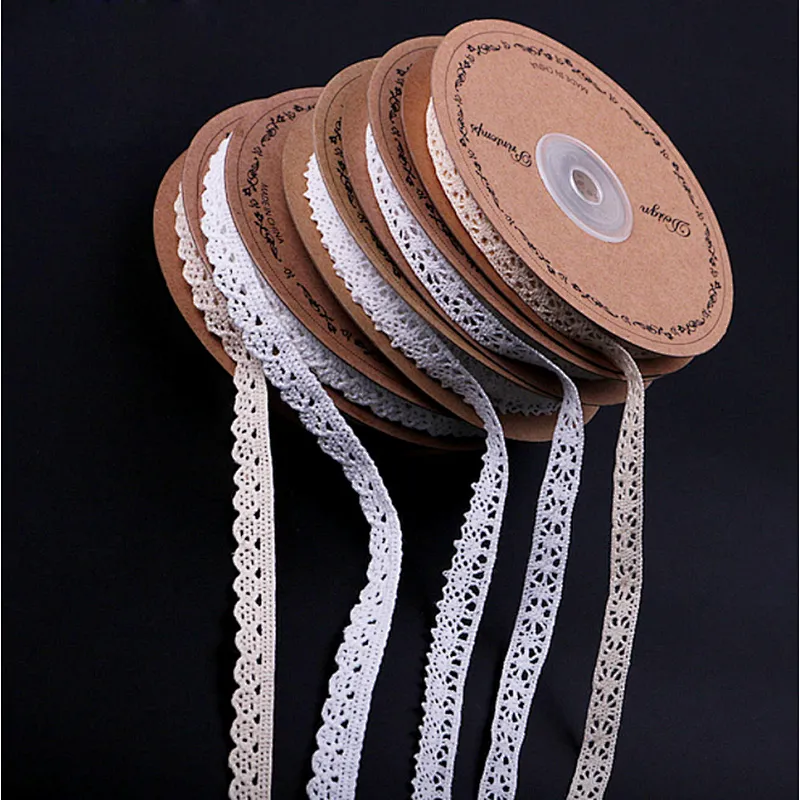 1cm african french  cotton crochet lace trim