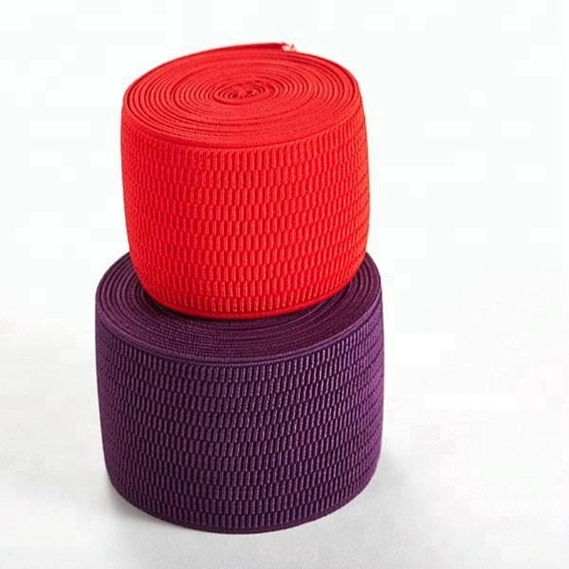 2 inch Round Textile Elastic Band for Shirt