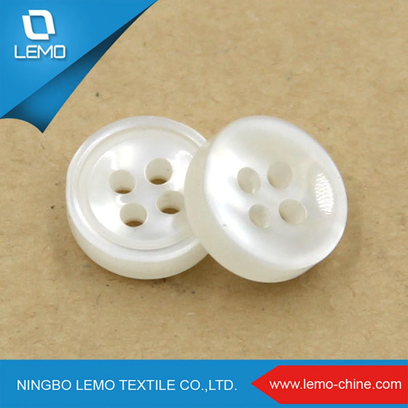 2016 Company Wholesale White Jean Button, Shirt Button for Garments