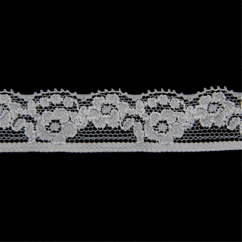 2.1cm Nylon Spandex Lycra Lace Trimmng