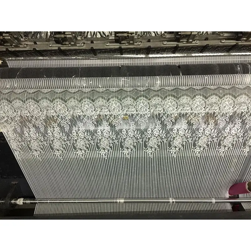 High Quality Fashionable Knitted Elastic Stretch Spandex Lace