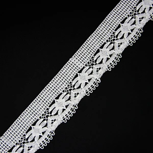 6cm High Quality Decorative Pattern Clothing Milk Yarn Lace