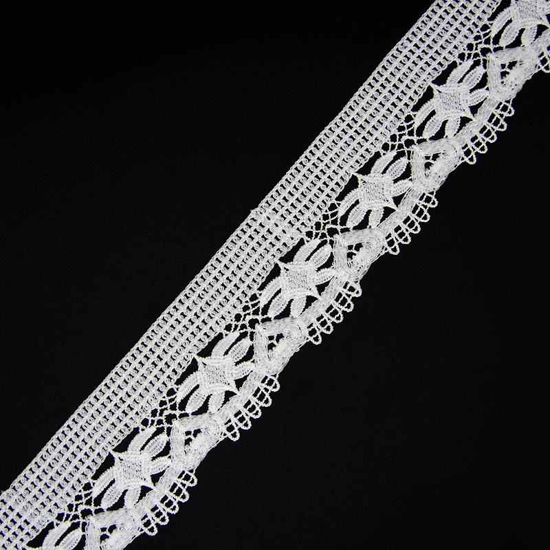 6cm High Quality Decorative Pattern Clothing Milk Yarn Lace