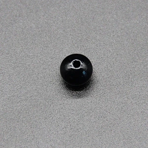 Black Color Dyeing 7mm Plastic Pearl ABS Beads for Clothing