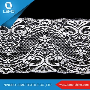 lemo Garment Accessories Sequence Dubai Saree elastic Lace