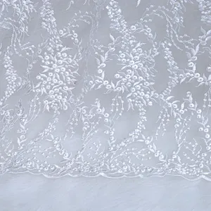 embroidery french lace wholesale african mesh lace fabric