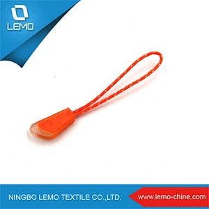 handbag luggage custom PVC material plastic zipper slider pulls