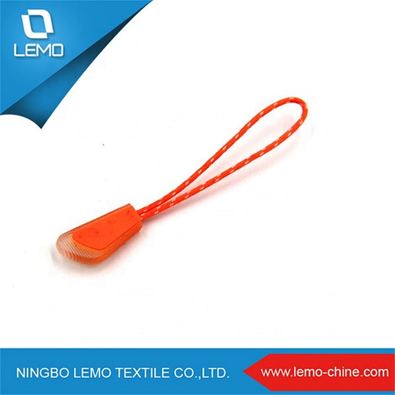 handbag luggage custom PVC material plastic zipper slider pulls