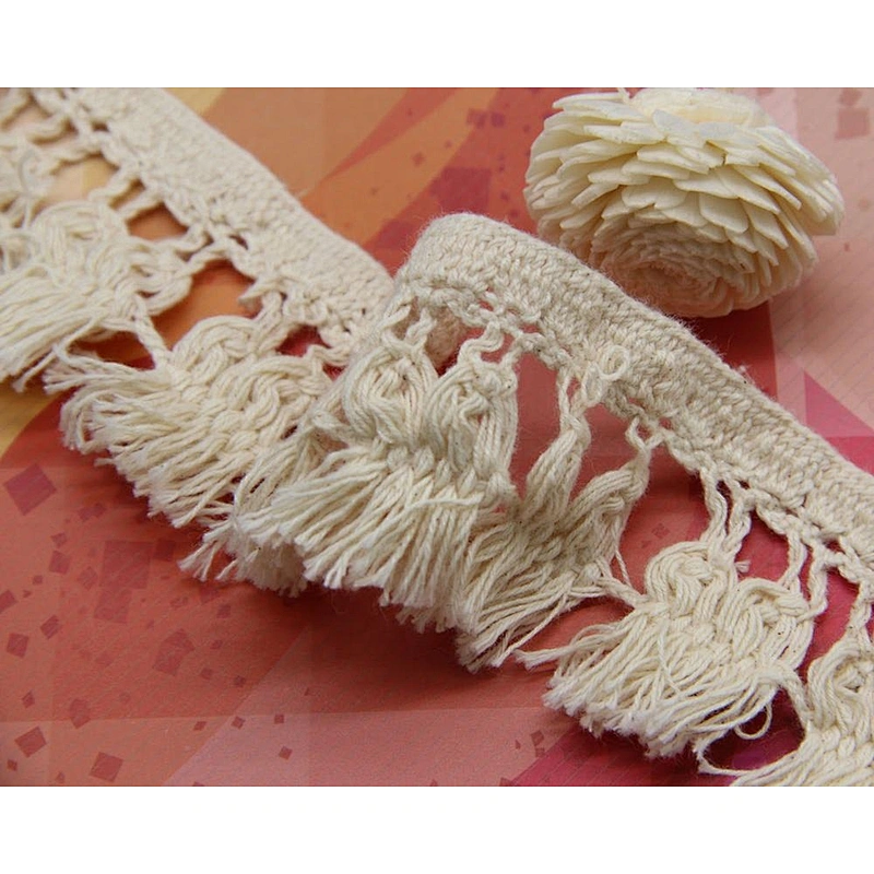 4.5cm Cotton Crochet Lace Trim for Decoration