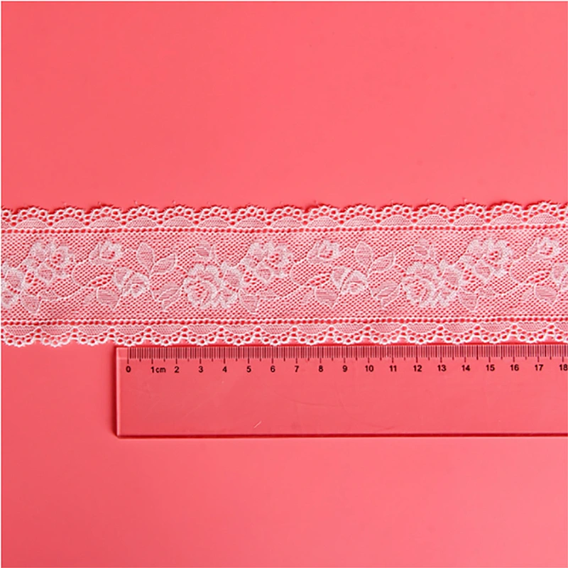 6cm Wholesale Elastic Spandex Nylon Lace for Underwear