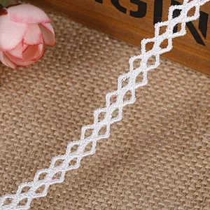 african french 1.5cm  embroidery polyester lace trim