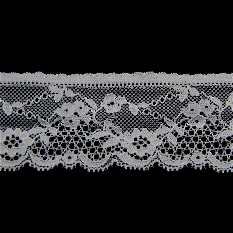 3.5CM Nylon Spandex Lycra Lace Fabric