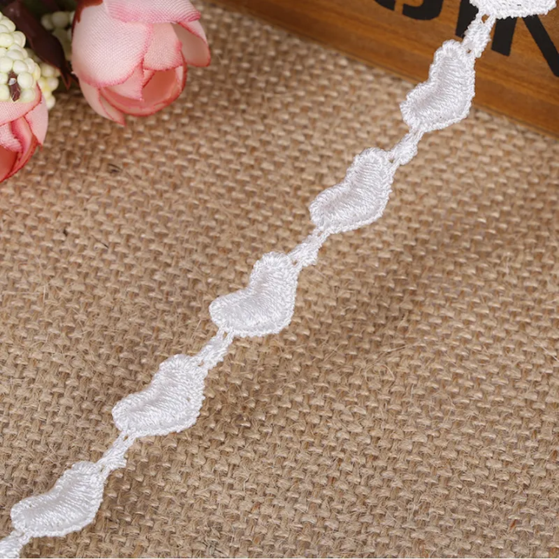 african french 1.5cm  embroidery polyester lace trim