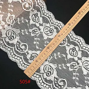 New fashion hot sale different styles black&white french eyelash floral lemo lace