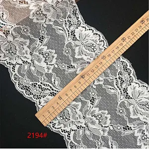 New fashion hot sale different styles black&white french eyelash floral lemo lace