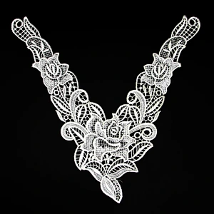 15cm New Style Flower Pattern Polyester Sewing Craft Collar Lace