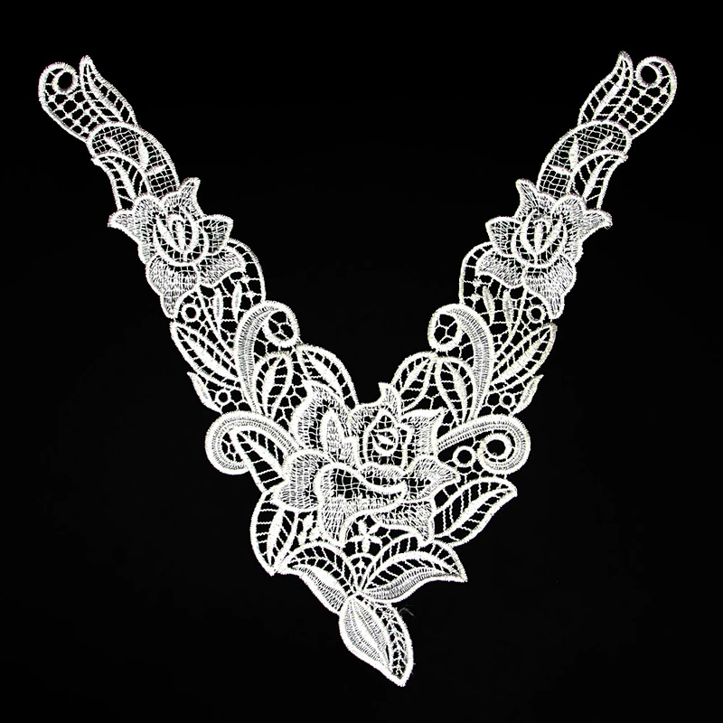 15cm New Style Flower Pattern Polyester Sewing Craft Collar Lace