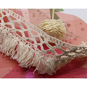 5CM  DIY Craft Delicate  Cotton Lace Trim Ribbon
