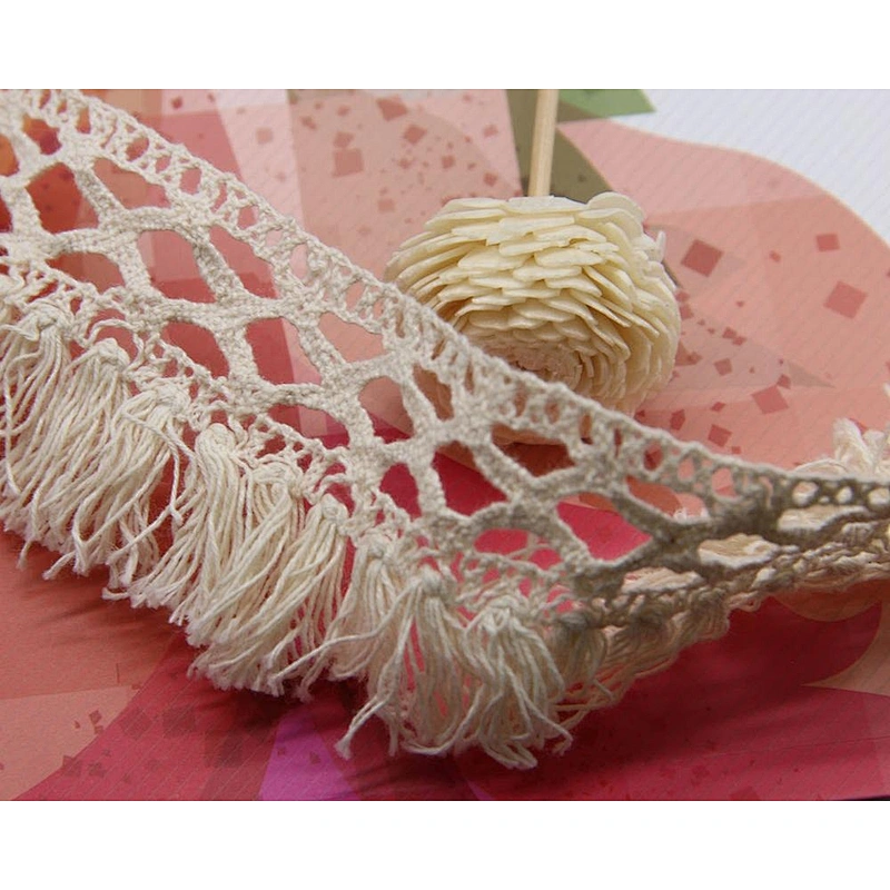 5CM  DIY Craft Delicate  Cotton Lace Trim Ribbon