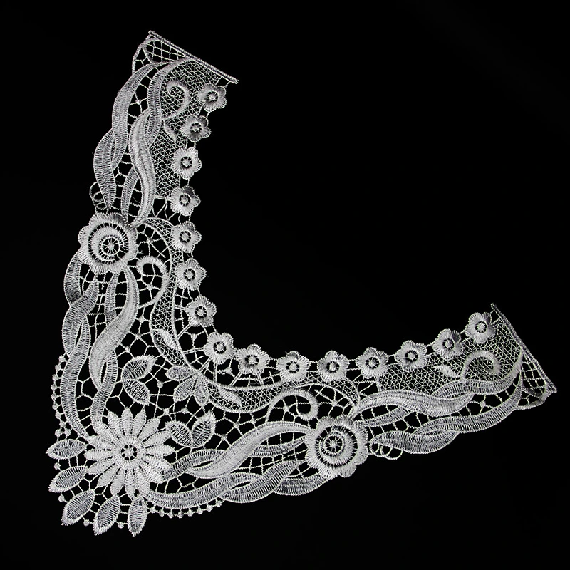 16.5cm New Typle Flower Patterns with Decoration Polyester Collar Lace