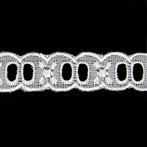 2CM 2018 New Lace Embroidery TC Polyester Cotton Lace for Decoration