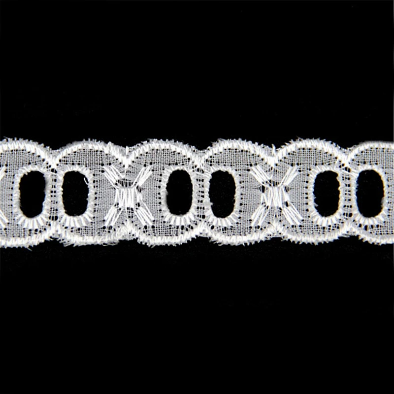 2CM 2018 New Lace Embroidery TC Polyester Cotton Lace for Decoration