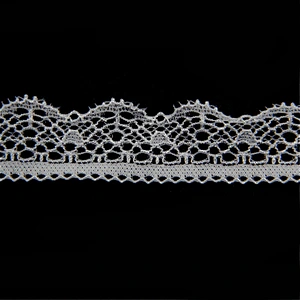 2.4cm Lycra Nylon Spandex Lace Fabric