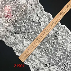 Fashion hot different size 100%  nylon french eyelash lace trim