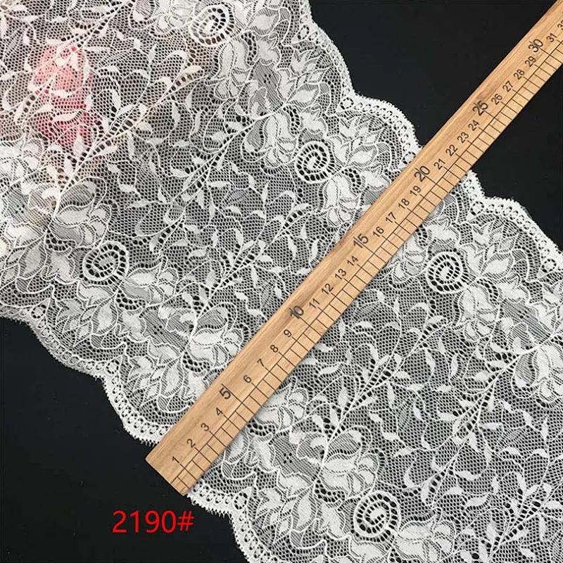 Fashion hot different size 100%  nylon french eyelash lace trim