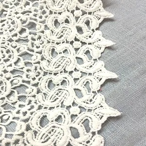 2019 cotton lace african lace fabric chemical lace trim