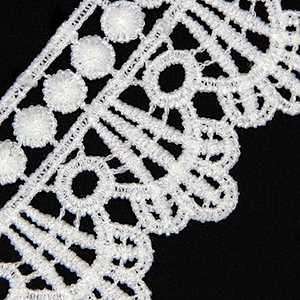 4cm Multiple Purposes Mixed Milk Yarn Chemical Lace
