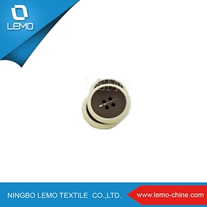 Bowl Shaped Grey Coat Buttons