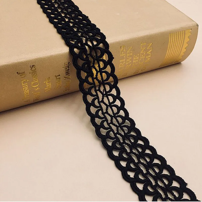 wholesale high quality african  different styles and size of DIY chemical  lace