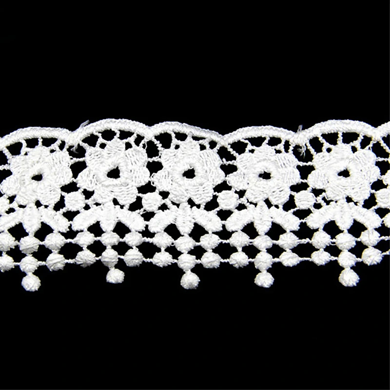 5cm Polished Style 100% Cotton Cord Lace