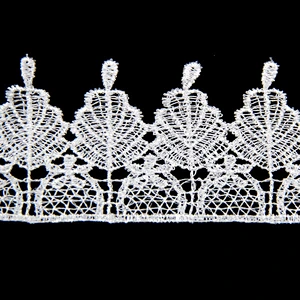 5.2CM Popular Guipure Cord Chemical Embroidery Polyester Lace Trim